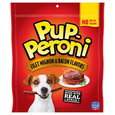 Pup Peroni Filet Mignon And Bacon Flavor Dog Treat - 22.5 OZ - Image 4