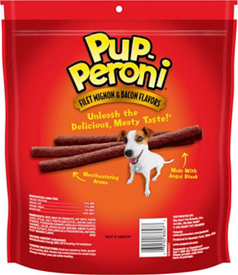 Pup Peroni Filet Mignon And Bacon Flavor Dog Treat - 22.5 OZ - Image 5