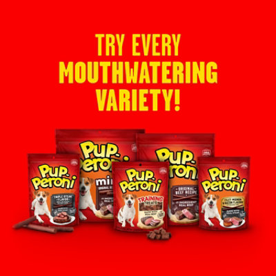 Pup Peroni Filet Mignon And Bacon Flavor Dog Treat - 22.5 OZ - Image 7