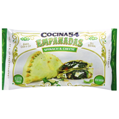 Cocina 54  Spinach Cheese Empanadas Frzn - 4 OZ