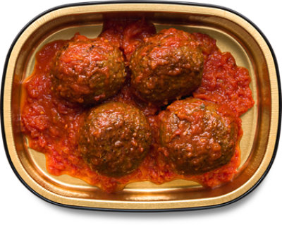ReadyMeals Cheese Stuffed Turkey Meatballs With Sauce - 1 Lb - Image 1