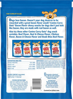 Canine Carry Outs Bacon 22.5 OZ jewelosco