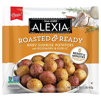 Alexia Roasted & Ready Baby Sunrise Potatoes With Rosemary & Garlic - 16 OZ - Image 1