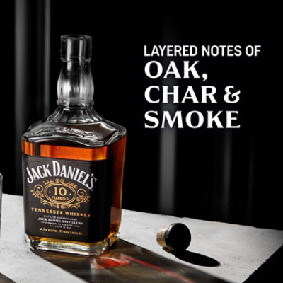 Jack Daniels 10 Years Old Tennessee Whiskey 100 Proof Bottle