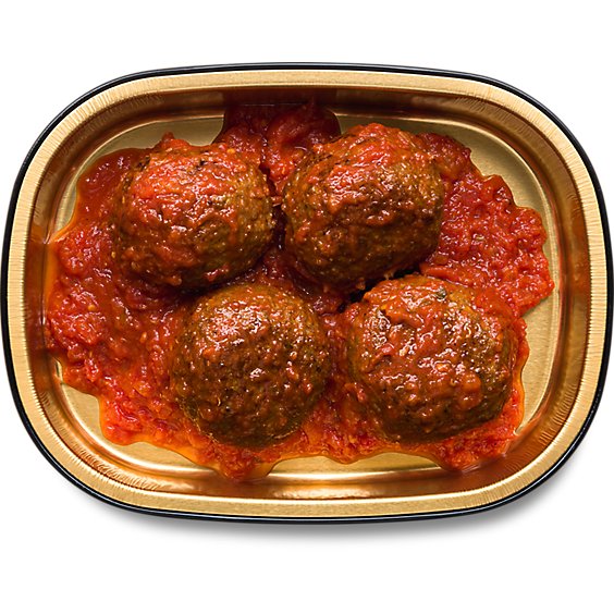 Ready Meals Cheese Stuffed Beef Meatballs With Sauce - LB