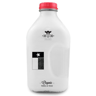 1836 Farms Whole Milk Half Gallon - 64 FZ - Image 1