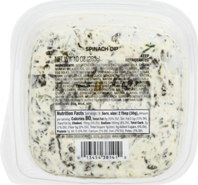 Fresh Creative Spinach Dip - 10 OZ - Image 6