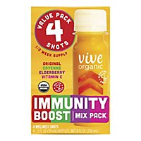 Vive Organic Immunity Boost Variety Pack - 8 FZ - Image 2