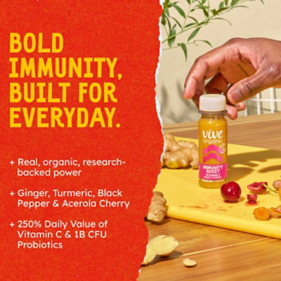 Vive Organic Immunity Boost Wellness Shots Mix Pack Multipack- 4-2 Fl. Oz. - Image 4