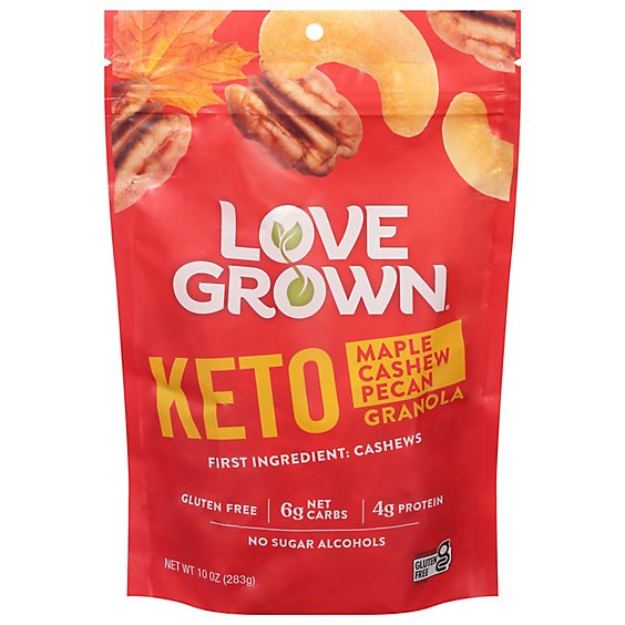 Love Grown Granola Maple Pecan Keto - 10 OZ