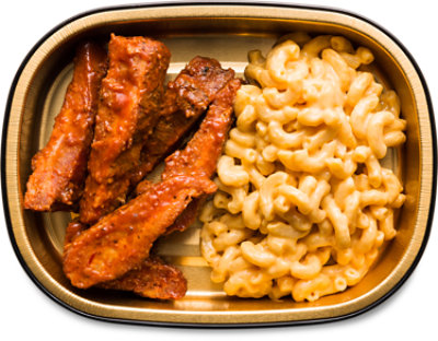 ReadyMeals Rib Tip With Mac N Cheese Meal - EA - Image 1