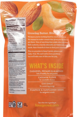 Love Grown Granola Pumpkin Almond Keto - 10 OZ - Image 6