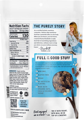 Purely Elizabeth Vanilla Chocolate Chip Ancient Grain Granola Pouch - 12 Oz - Image 6