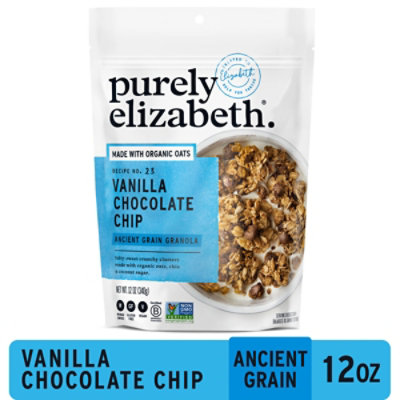 Purely Elizabeth Vanilla Chocolate Chip Ancient Grain Granola Pouch - 12 Oz - Image 2
