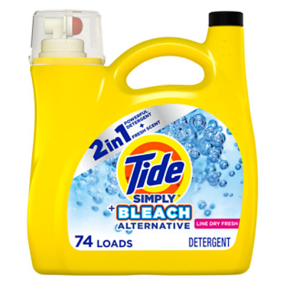 Tide store with bleach