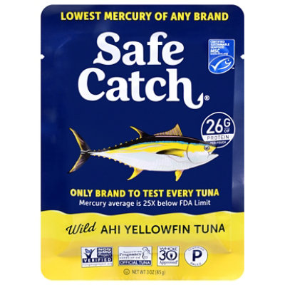 Safecatch Tuna Yellowfin Single Serve - 3 OZ - Image 2