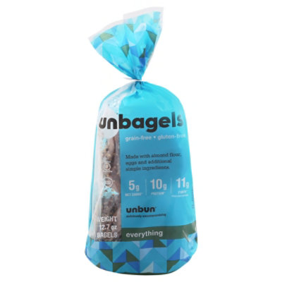 Unbun Bagel Everything Keto - 12.7 OZ