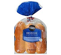 Signature SELECT Brioche Hot Dog Buns 9.52 Oz - 6 Count