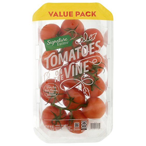 Signature Select/Farms On The Vine Tomatoes Value Pack - 3 Lb