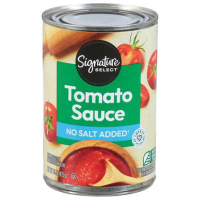 Signature SELECT No Salt Added Tomato Sauce - 15 OZ - Image 3