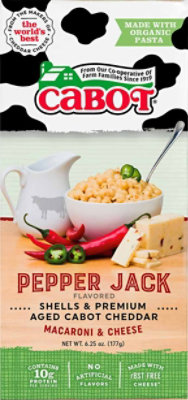 Cabot Pepper Jack Mac & Cheese With Organic Pasta - 6.25 OZ - Image 2