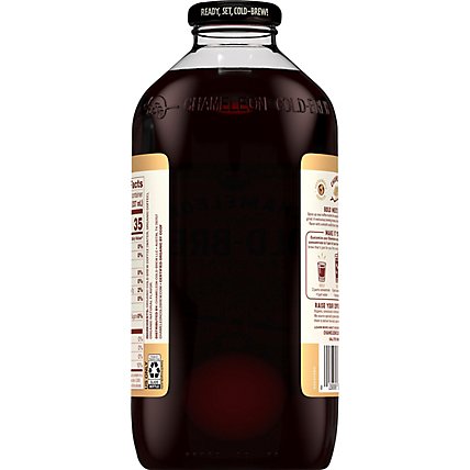 Chameleon Organic Cold Brew Cinnamon Vanilla Coffee Concentrate Bottle - 32 OZ - Image 4