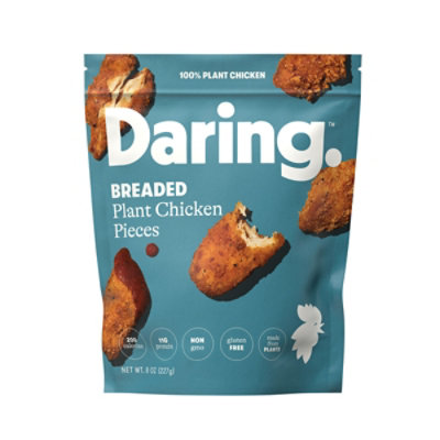 Daring Original Breaded Pieces Plant Based Chicken - 8 Oz - Image 2