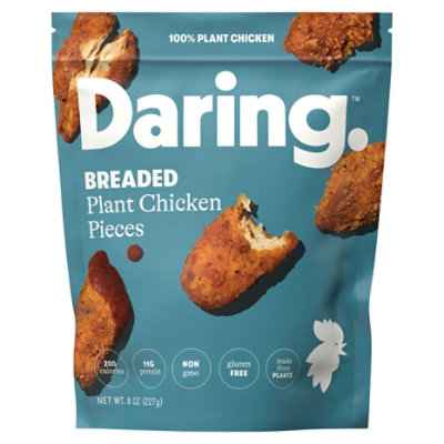 Daring Original Breaded Pieces Plant Based Chicken - 8 Oz