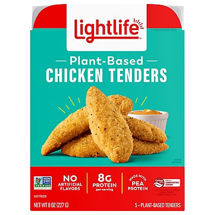 Lightlife Plant Based Chicken Tenders - 8 Oz - Image 3