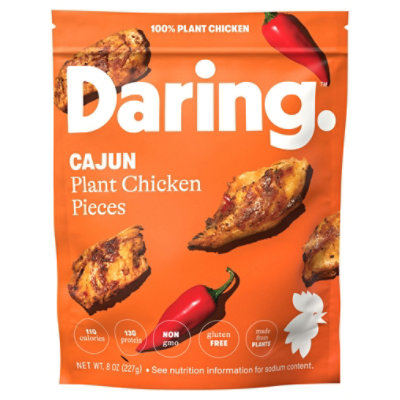 Daring Cajun Pieces Plant Based Chicken - 8 Oz