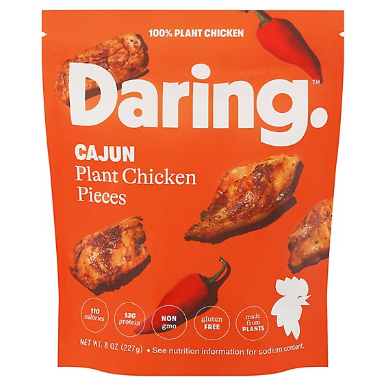 Daring Cajun Pieces Plant Based Chicken - 8 Oz