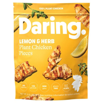 Daring Lemon Herb Plant Based Chicken - 8 Oz - Image 3