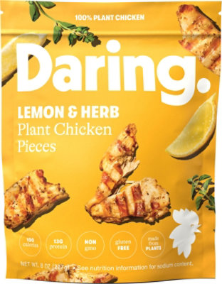 Daring Lemon Herb Plant Based Chicken - 8 Oz - Image 2