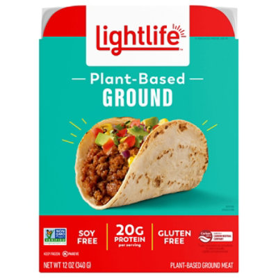 Lightlife Plant Based Ground Meat - 12 Oz