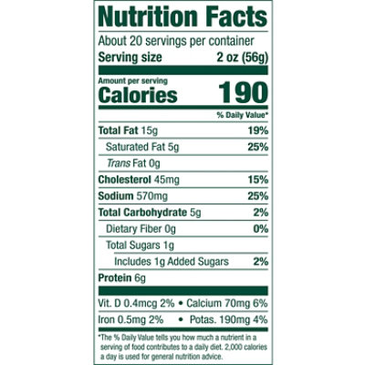 Eckrich Skinless Cheddar Smoked Sausage - 39 Oz - Image 3