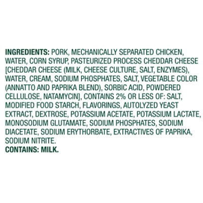 Eckrich Skinless Cheddar Smoked Sausage - 39 Oz - Image 4