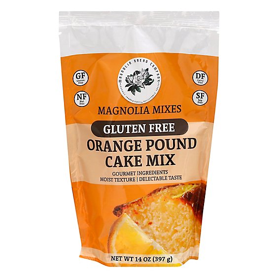 Magnolia Mixes Cake Mix Orange Pound - 14 OZ