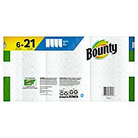 Bounty Base Paper Towel 2 Ply Select-a-size Roll White 6 Roll - 6 RL - Image 3