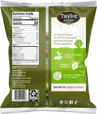 Taylor Farms Romaine Classic - 9 OZ - Image 6