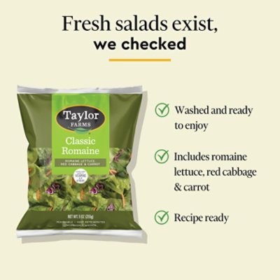 Taylor Farms Romaine Classic - 9 OZ - Image 5