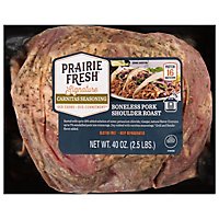 Prairie Fresh Boneless Roast Pork Shoulder With Carnitas Seasoning - 40 Oz - Image 1