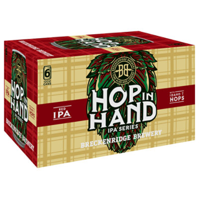 Breckenridge Brewery Hop in Hand Tropical IPA with Sultana Hops Cans
