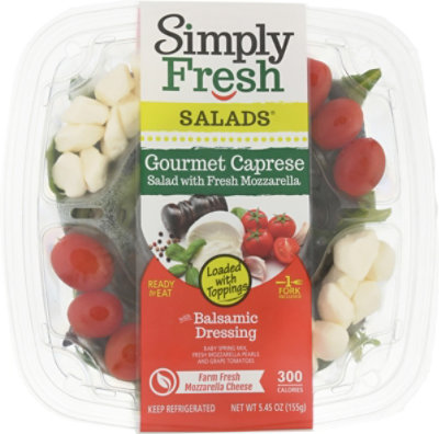 Simply Fresh Salad Gourmet Caprese - 5.45 OZ - Image 2