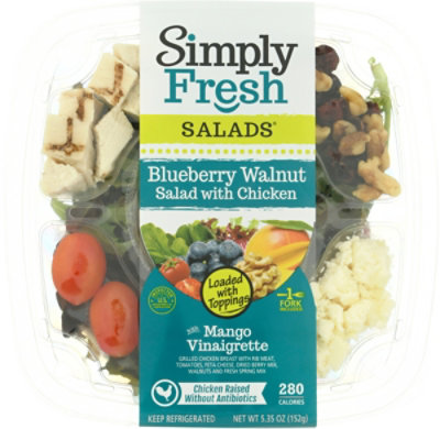 Simply Fresh Salad Blueberry Walnut - 5.35 OZ - Image 2
