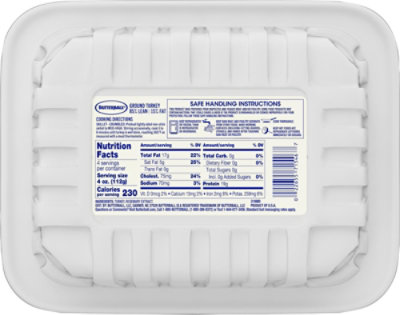 Butterball 85% Lean 15% Fat Ground Turkey - 16 Oz - Image 5