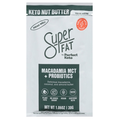 Superfat Nut Butter Mct Probiotic - 1.06 OZ