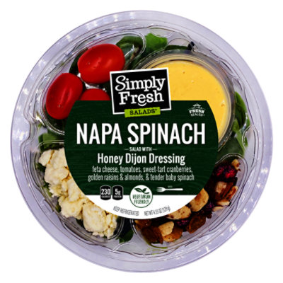 Simply Fresh Salad Napa Spinach - 4.55 OZ - Image 1