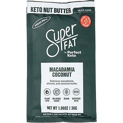 Superfat Nut Butter Macadamia Coconut - 1.06 OZ - Image 2