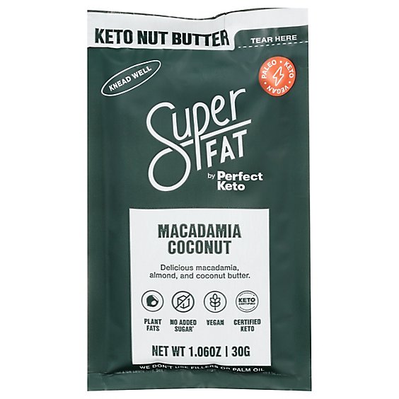 Superfat Nut Butter Macadamia Coconut - 1.06 OZ