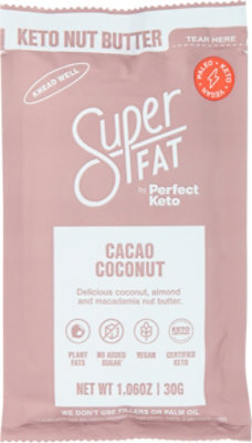 Superfat Nut Butter Cacao Coconut - 1.06 OZ - Image 2